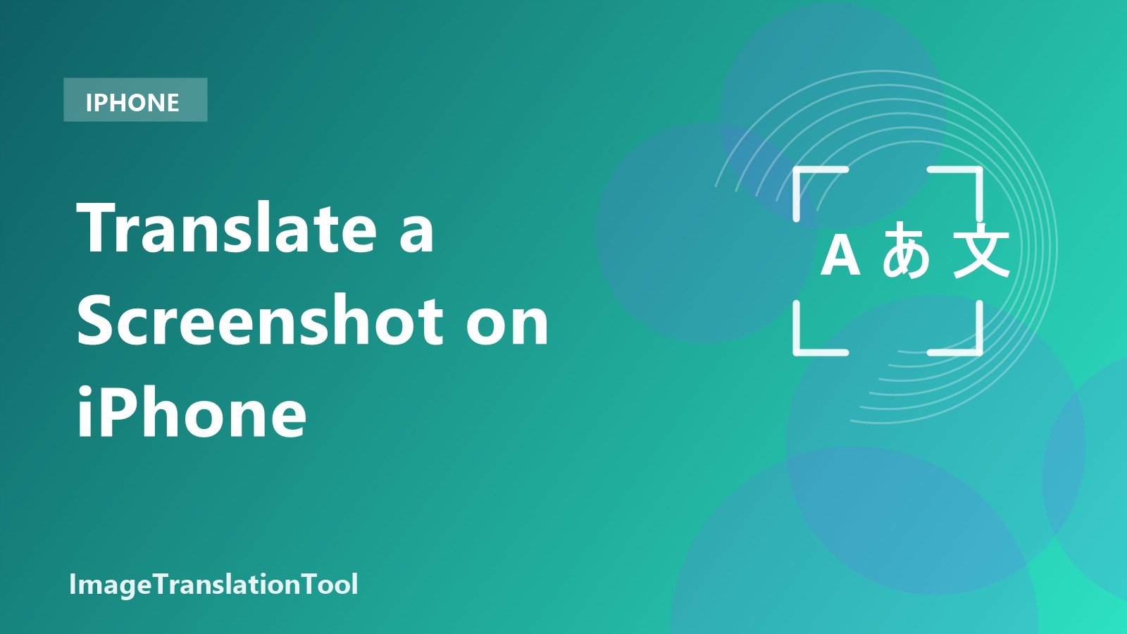 How to Translate a Screenshot on iPhone