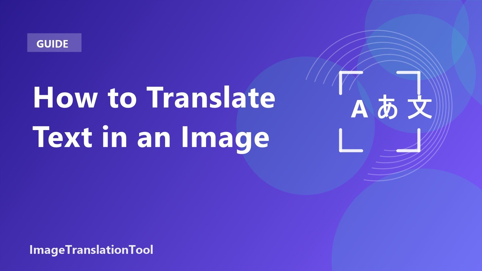 How to Translate Text in an Image (Step by Step)